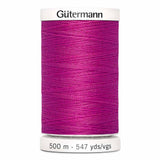 Fil Rose poussière  500m - Tout usage -100% Polyester - Gutermann - 4500320
