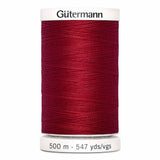 Fil Rouge chili 500m - Tout usage -100% Polyester - Gutermann