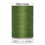 Fil Vert mousse 500m - Tout usage -100% Polyester - Gutermann - 4500776