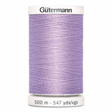 Fil Lilas pâle  500m - Tout usage -100% Polyester - Gutermann - 4500909