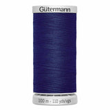 Fil Bleu minuit foncé 100m Extra-fort -  100% polyester  - Gutermann - 4700339