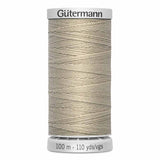 Fil Beige sable 100m Extra-fort -  100% polyester  - Gutermann - 4700722