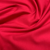 Jersey coton/élasthanne uni Rouge - 4045105