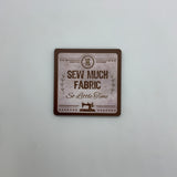 Sous-verre de couture