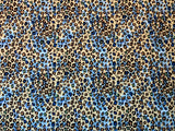 French terry coton / élasthanne  peau de léopard - 2058009